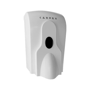 Carpex Nature Manuel Plus Hazneli Sıvı Sabun Dispenseri Beyaz 