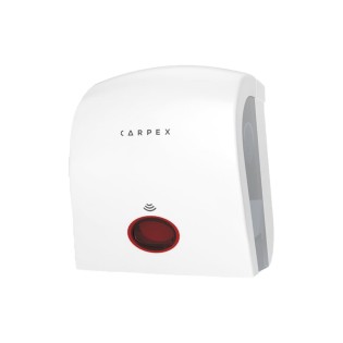 Carpex Otomatik Sensörlü Kağıt Havlu Dispenseri Beyaz